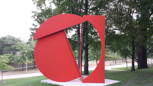 Red Sculpture University of Iowa