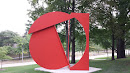 Red Sculpture University of Iowa