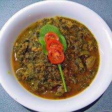 Punjabi Lamb in Spinach and Tomatoes