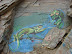 Mural en los acantilados Mural en los acantilados