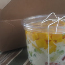 Crabe Beninoise, Avocado and Mango Salad