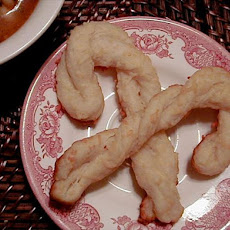 Parmesan Breadstick Candy Canes