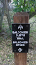 Balconies Cliffs Trail Marker