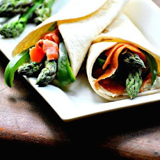 Salmon and Asparagus Wraps
