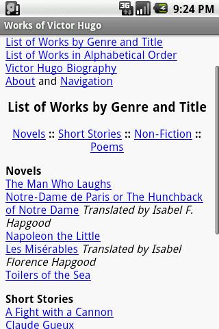 Works of Victor Hugo