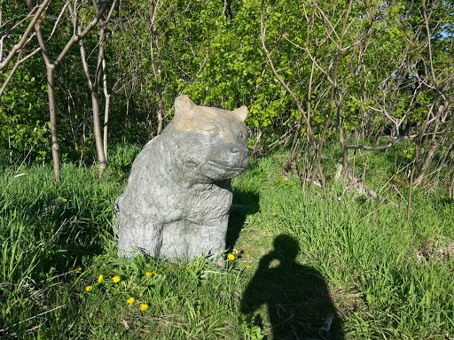 Baby Bear statue 