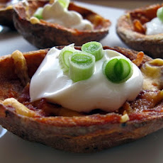 Spicy Buffalo Potato Skins