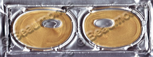 24K Gold Crystal Eye Socket Mask