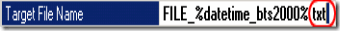 Target File Name