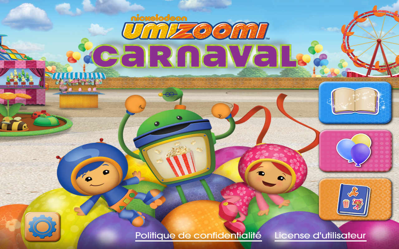 Android application Team Umizoomi Carnival HD screenshort