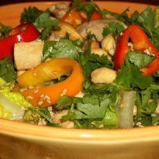 Leftover Chicken Asian Chopped Salad