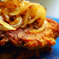 Curried Sweet Potato Latkes
