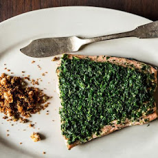 Aromatic Poached Salmon with Rye and Caper Breadcrumbs