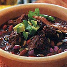 Spicy Red Pork and Bean Chili