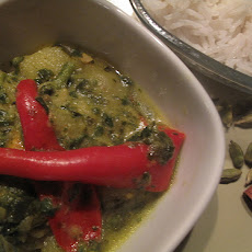 Saag Chicken Stew