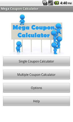 Mega Coupon Calculator