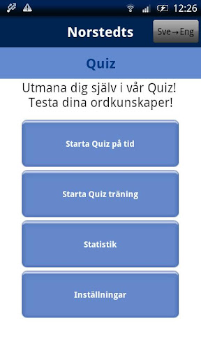 Norstedts engelska quiz