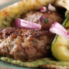 Lamb-and-Chickpea Falafel Sandwich