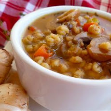 Very Easy Mushroom Barley Soup