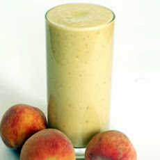 Healthy Peach Protein Power Smoothie