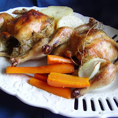 Baked Cornish Game Hens