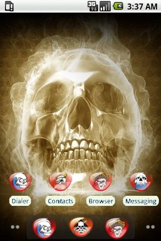 Angry Skull [SQTheme] for ADW