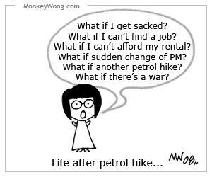 Cartoon - Petrol Hike