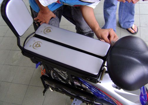 Electric Bike-Back Seat