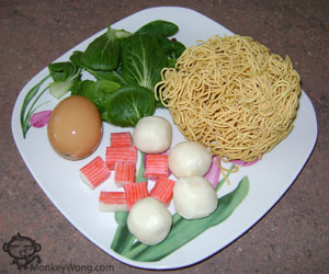 Simple Meal - Yee Mee Soup