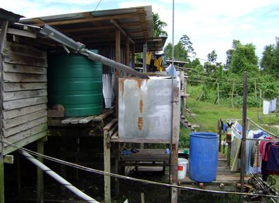 Sarawak Iban Longhouse - Real Portion