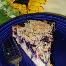 3rd Generation Blueberry Streusel Cake