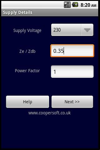 CABLE CALCULATOR BS7671:2008