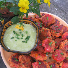 Roasted Tomato Fritters with Aioli