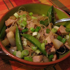 Curried Noodles With Pork