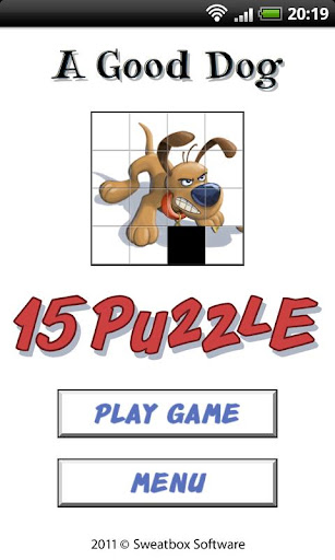 A Good Dog - 15 Puzzle