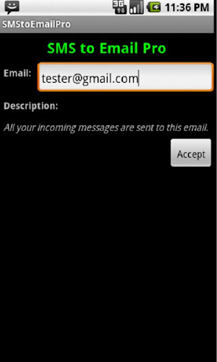 SMS to Email Beta