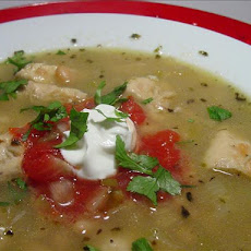 Snowy Day White Chili