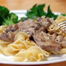 Beef Stroganoff