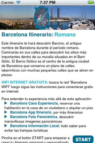 Barcelona Itinerario Gratuita