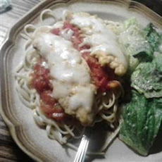 Grandmas Bogie's Parmesan Chicken