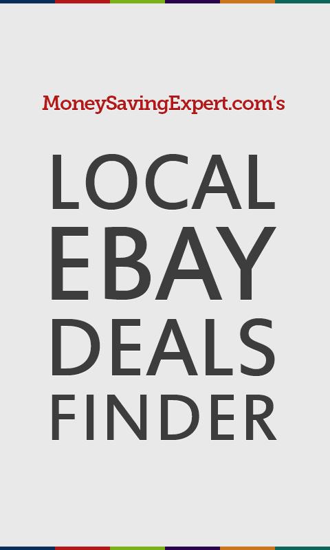 Android application Local Ebay Deals Finder screenshort