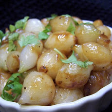 Simple Glazed Pearl Onions