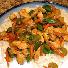 Healthier Sweet and Sour Chicken Stir Fry