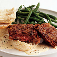 Chicken-Fried Skirt Steak with Country Gravy
