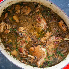 Rabbit Stew with Mushrooms