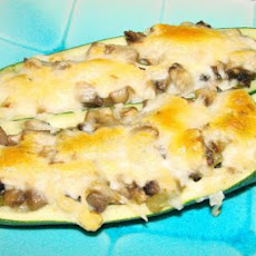 Baked Stuffed Zucchini