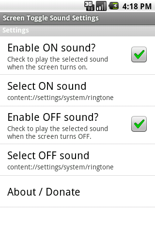 Screen On Off Sound