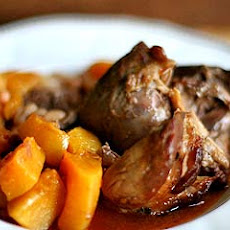 Lamb Shanks with Butternut Squash