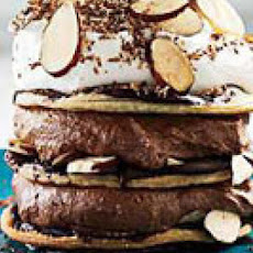 Chocolate-Almond Mousse Neapolitans