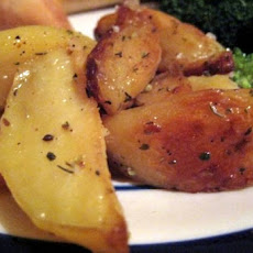 Vegan Greek Roasted Potatoes